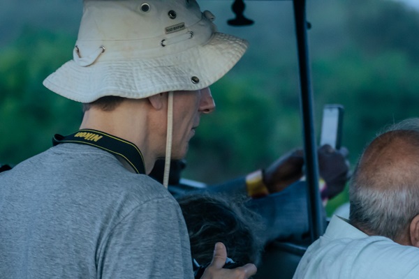 Wildlife Photographers on Game Drive